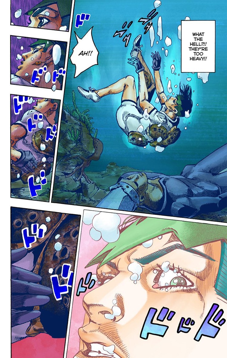 Thus Spoke Kishibe Rohan [Official Colored] Chapter 4 page 38 - Chapter 4: Episode #06: Poaching Seashore