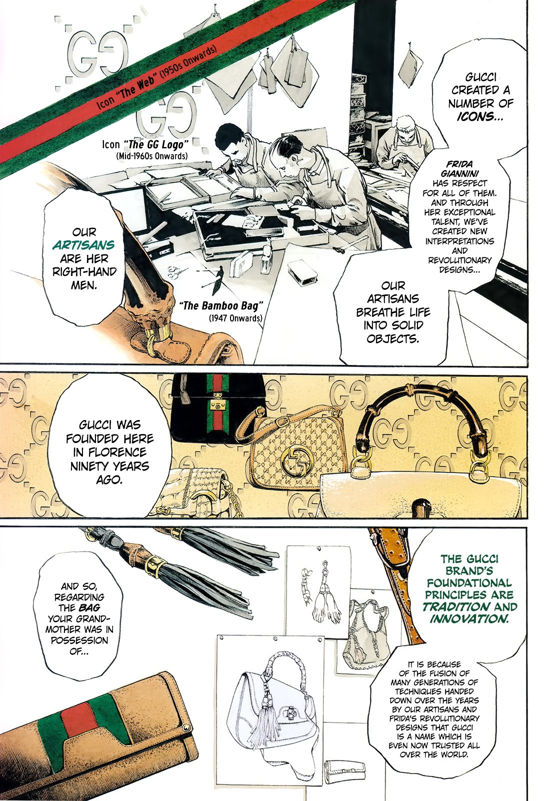Thus Spoke Kishibe Rohan [Official Colored] Chapter 5 page 12 - Chapter 5: Rohan Kishibe Meets Gucci