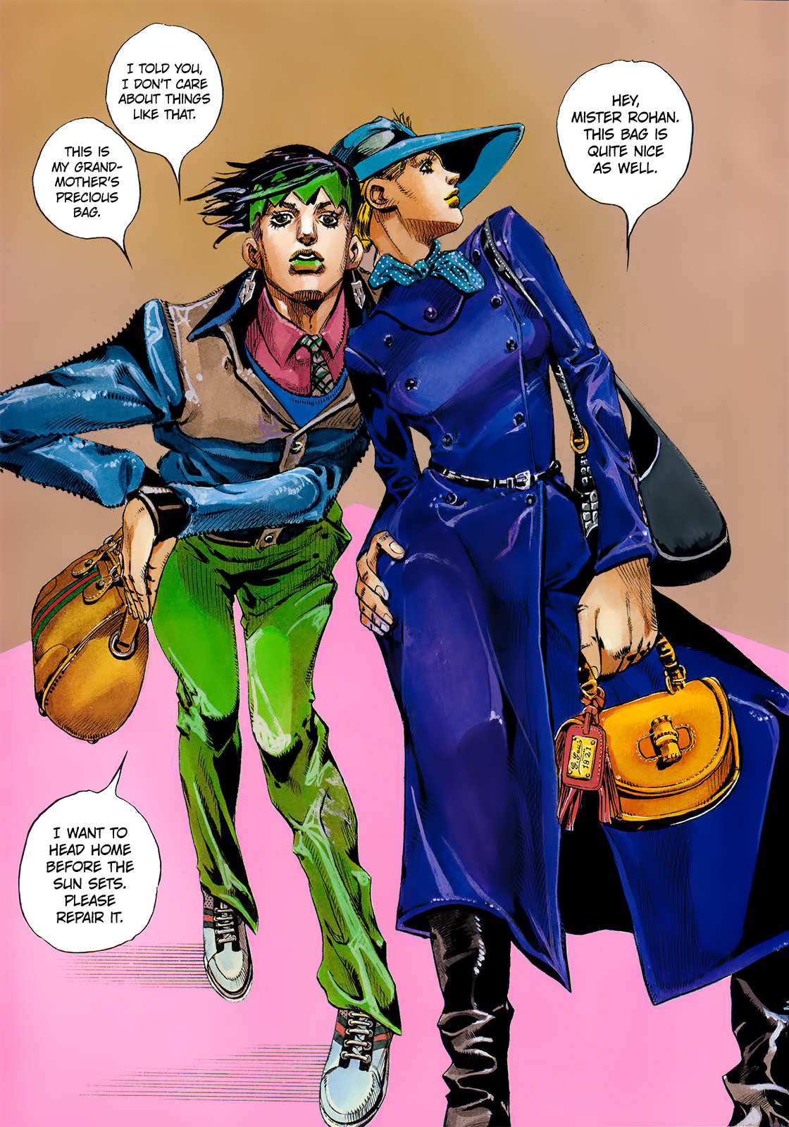 Thus Spoke Kishibe Rohan [Official Colored] Chapter 5 page 14 - Chapter 5: Rohan Kishibe Meets Gucci