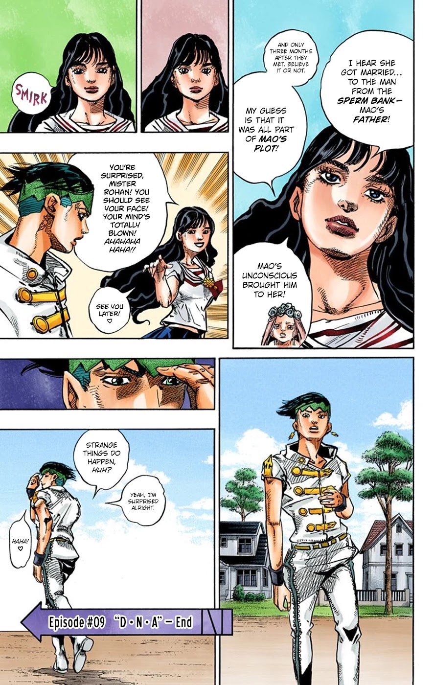 Thus Spoke Kishibe Rohan [Official Colored] Chapter 8 page 50 - Chapter 8: Episode #09: D • N • A