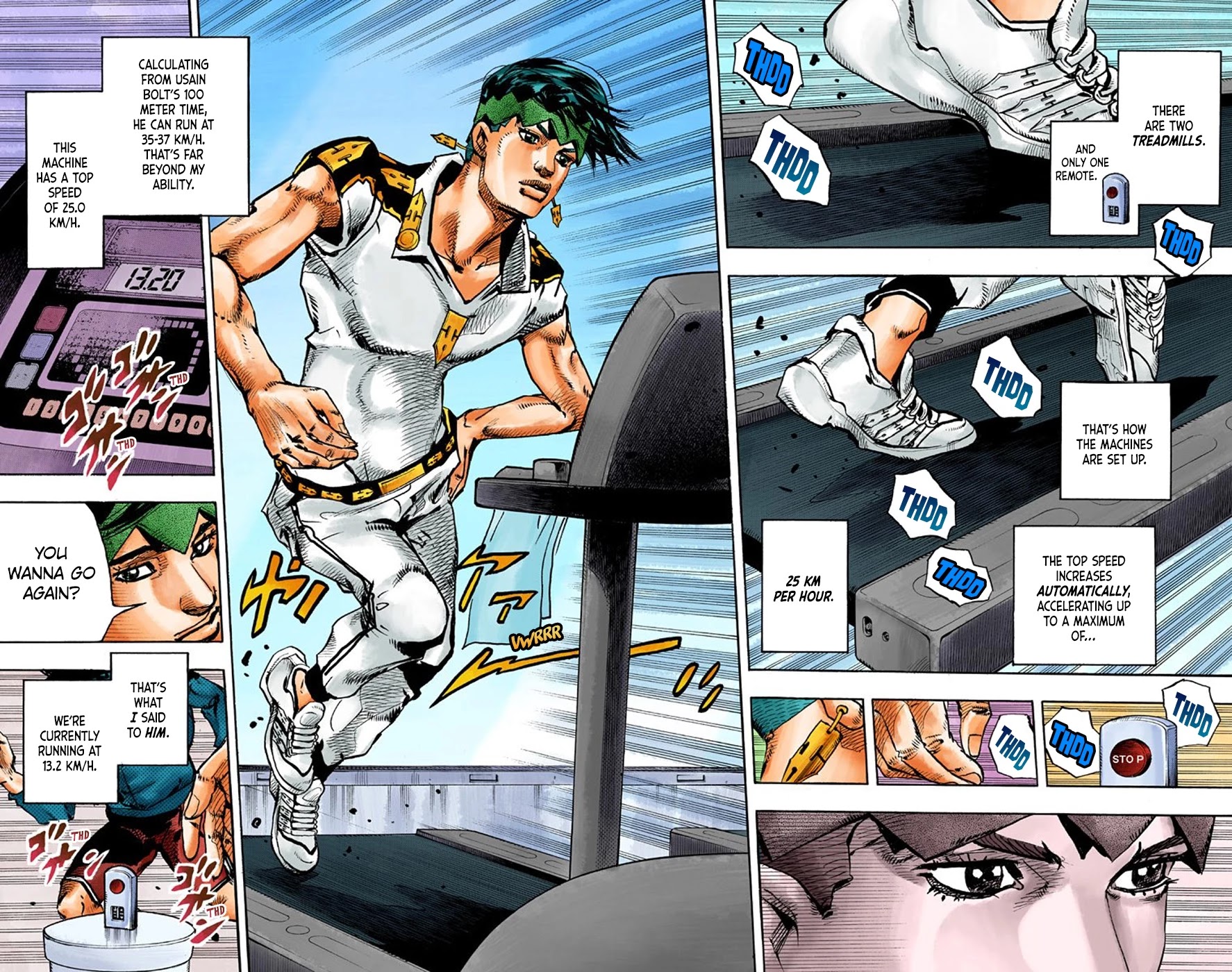 Thus Spoke Kishibe Rohan [Official Colored] Chapter 9 page 21 - Chapter 9: Episode #10: The Run