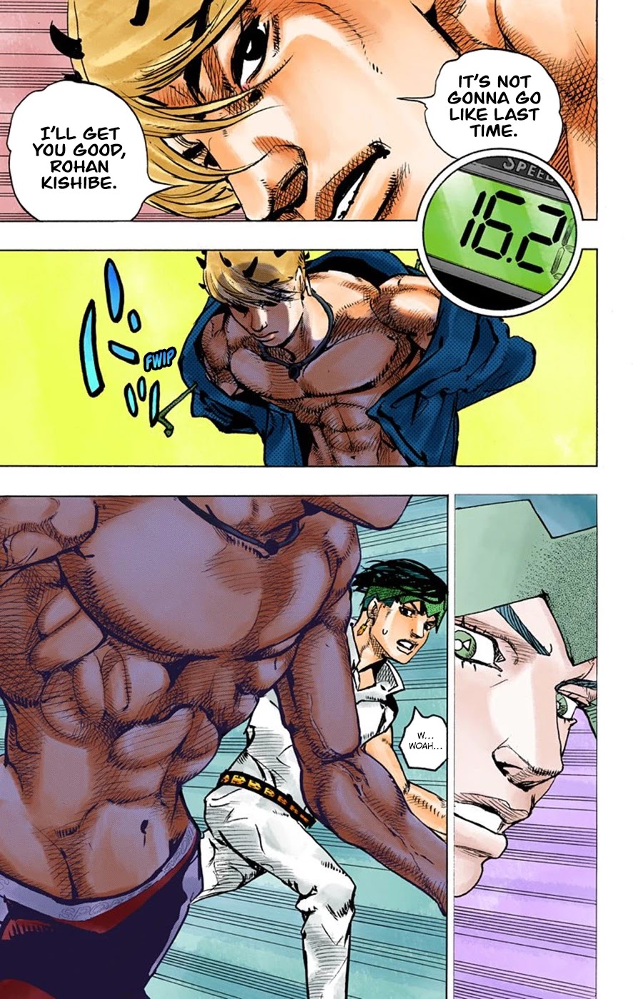 Thus Spoke Kishibe Rohan [Official Colored] Chapter 9 page 25 - Chapter 9: Episode #10: The Run