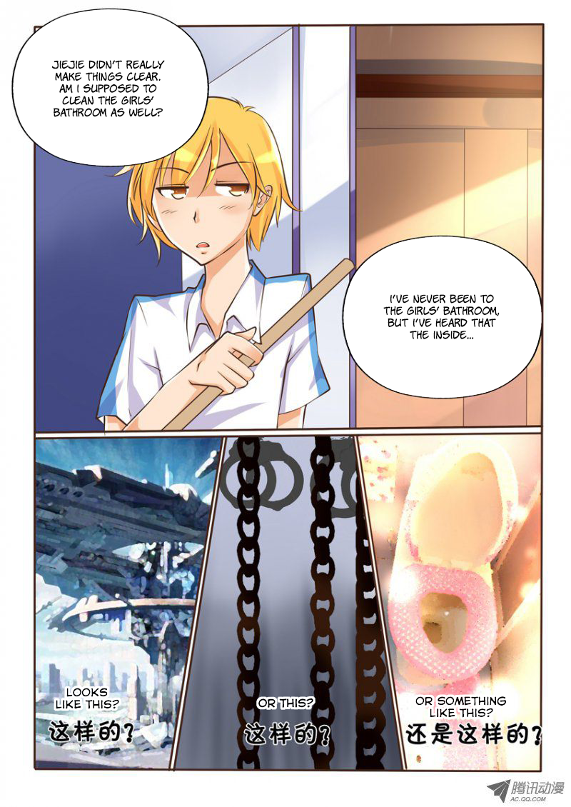 Tian Jiao Lianmeng Chapter 5.2 page 5 - Chapter 5 v2 : The Girls' Bathroom
