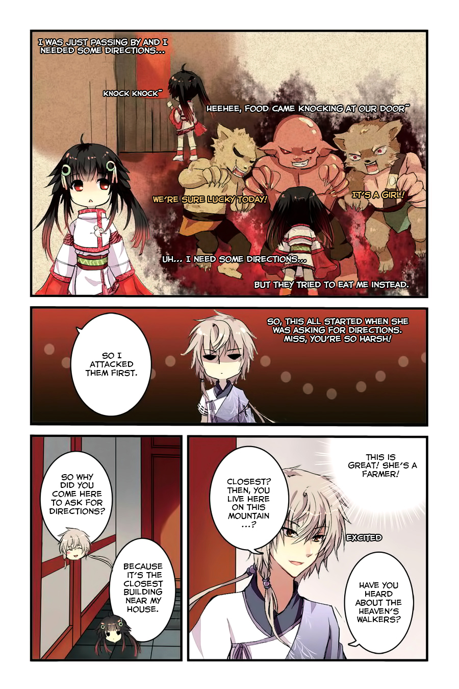 Tian Xing Yi Shi Chapter 1 page 18 - Chapter 1 : Opening of the Mountain and Sea Scroll: Fate