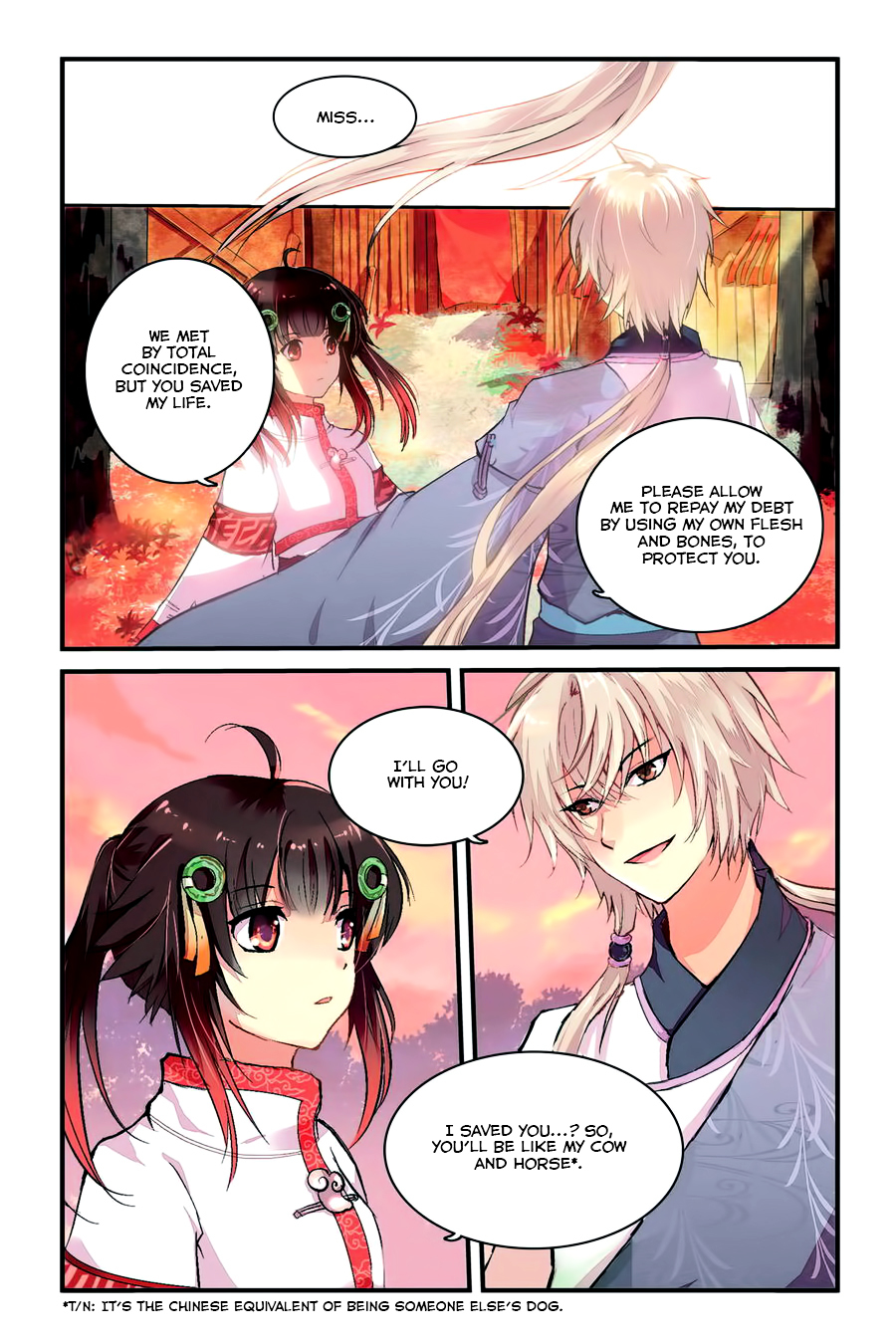 Tian Xing Yi Shi Chapter 1 page 20 - Chapter 1 : Opening of the Mountain and Sea Scroll: Fate