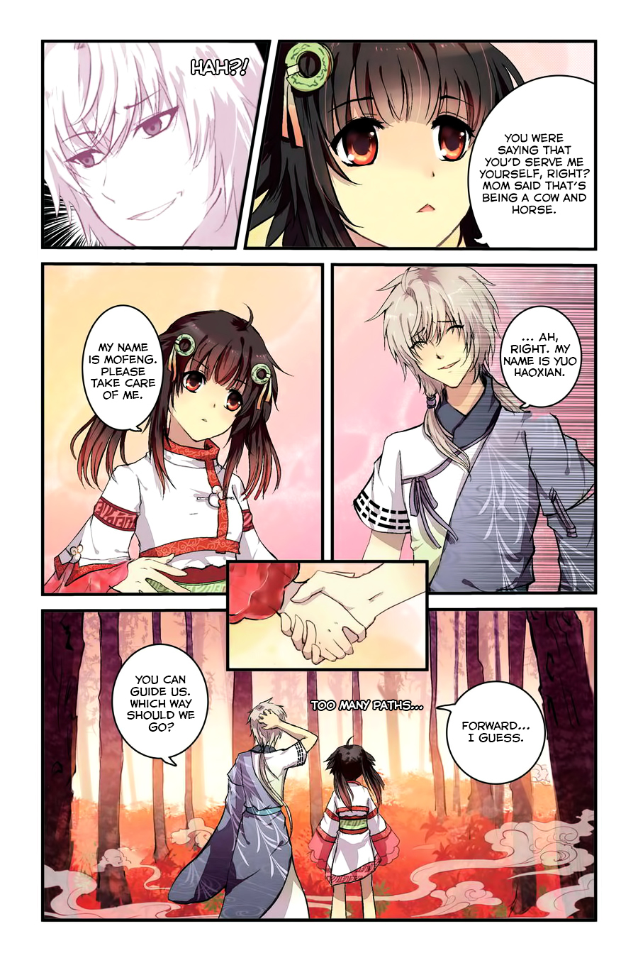 Tian Xing Yi Shi Chapter 1 page 21 - Chapter 1 : Opening of the Mountain and Sea Scroll: Fate