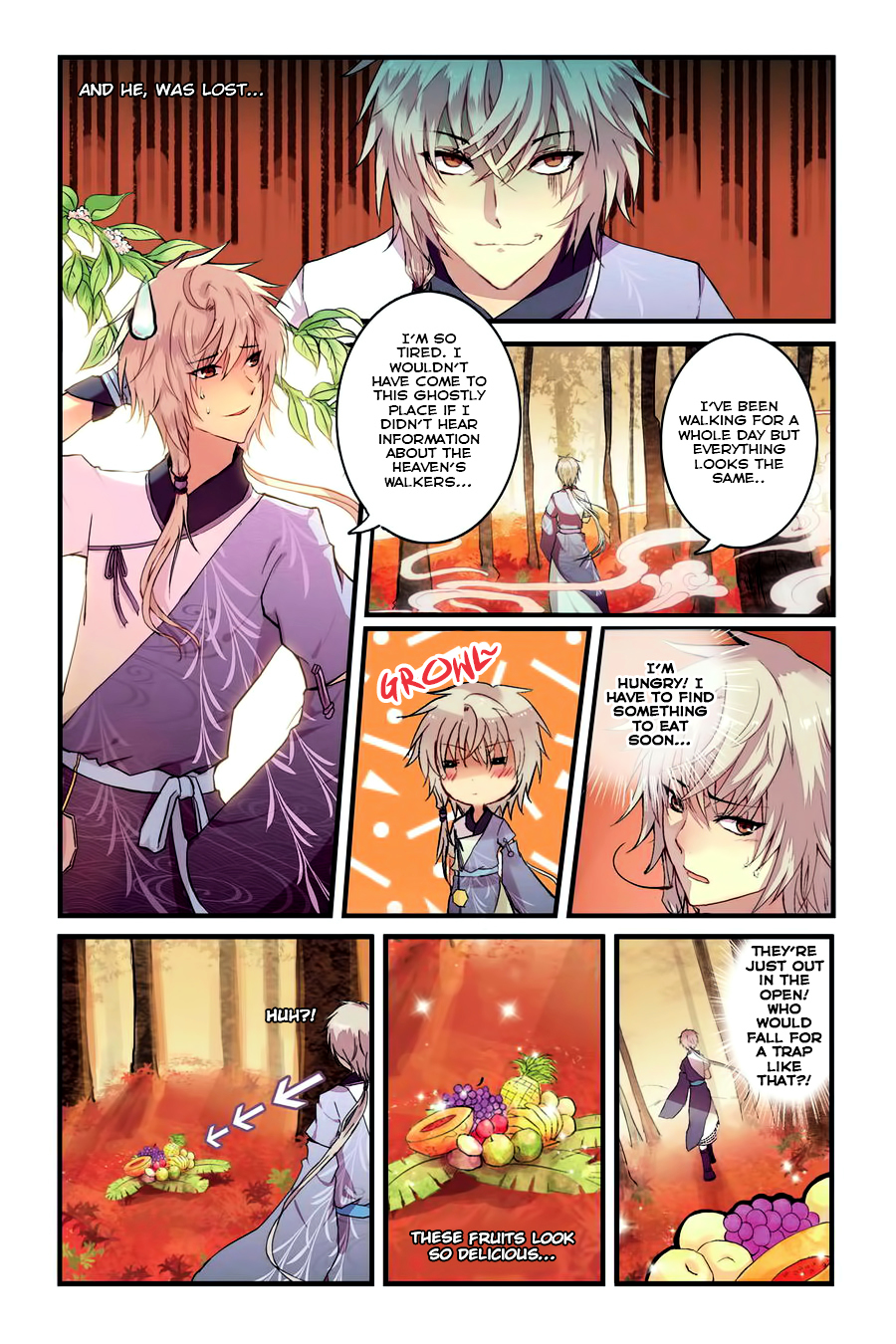 Tian Xing Yi Shi Chapter 1 page 5 - Chapter 1 : Opening of the Mountain and Sea Scroll: Fate
