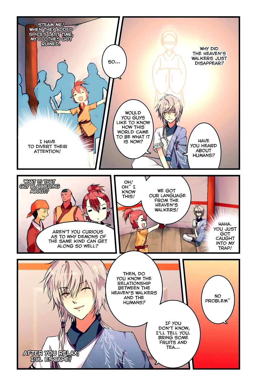 Tian Xing Yi Shi Chapter 1 page 8 - Chapter 1 : Opening of the Mountain and Sea Scroll: Fate