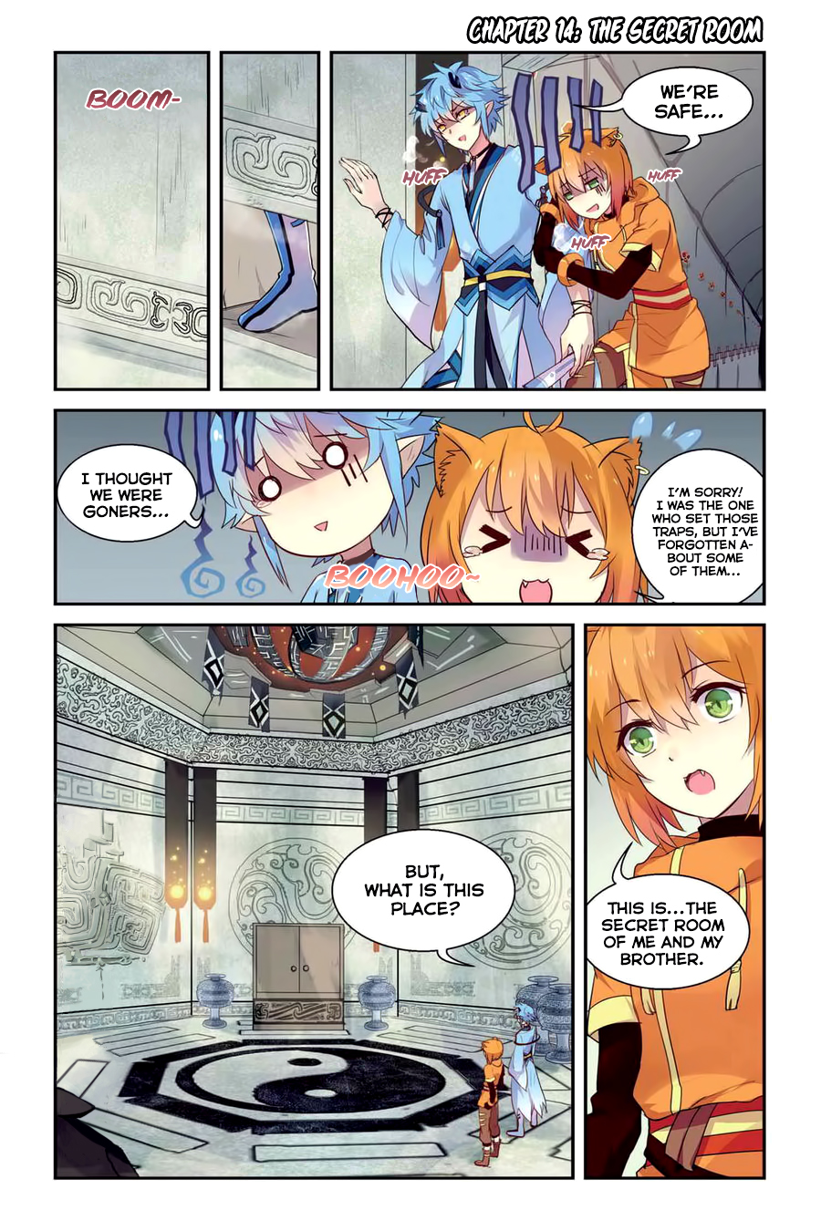 Tian Xing Yi Shi Chapter 14 page 2 - Chapter 14: The Secret Room