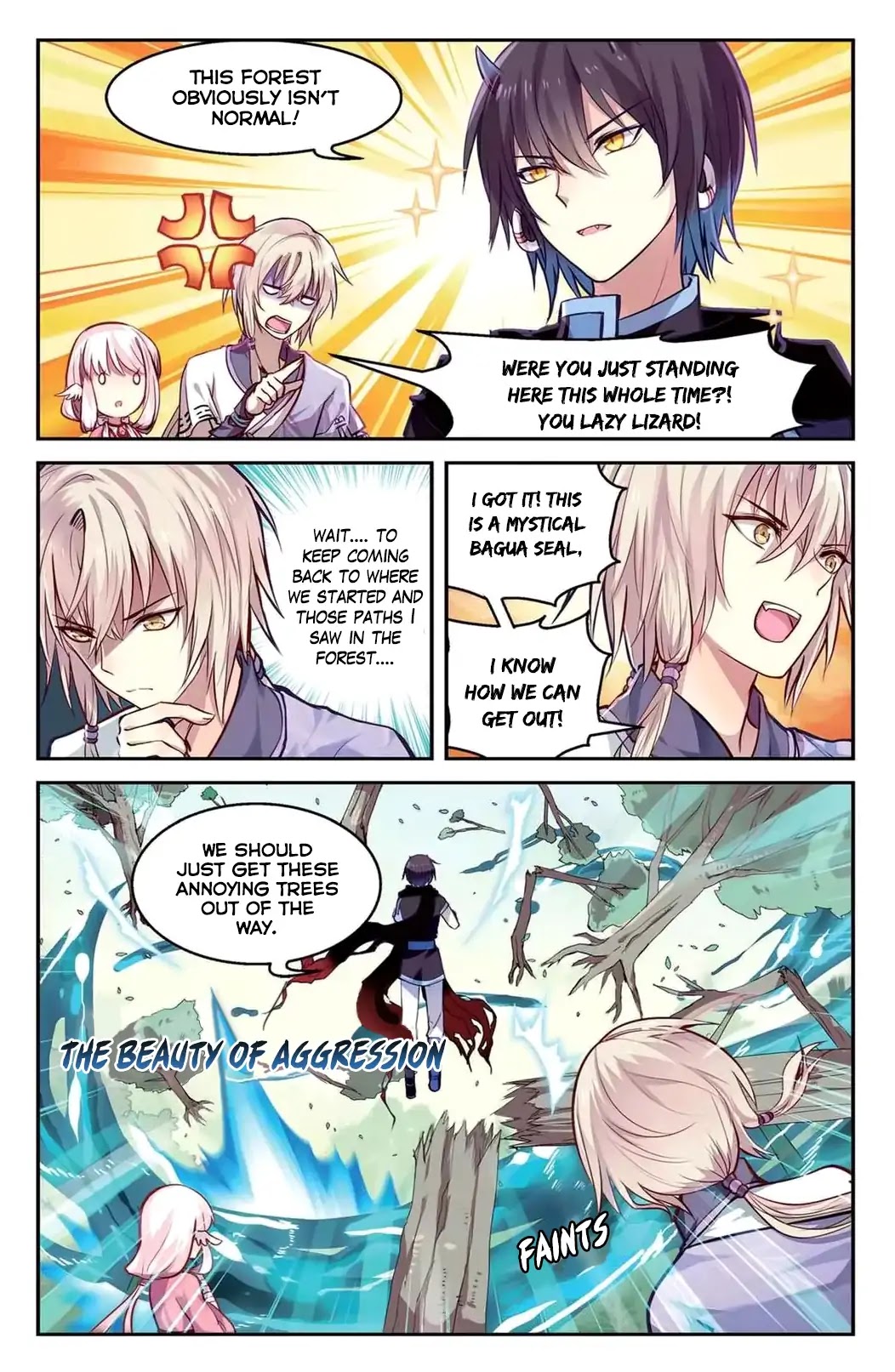 Tian Xing Yi Shi Chapter 17 page 8 - Chapter 17: Forest of Misdirection
