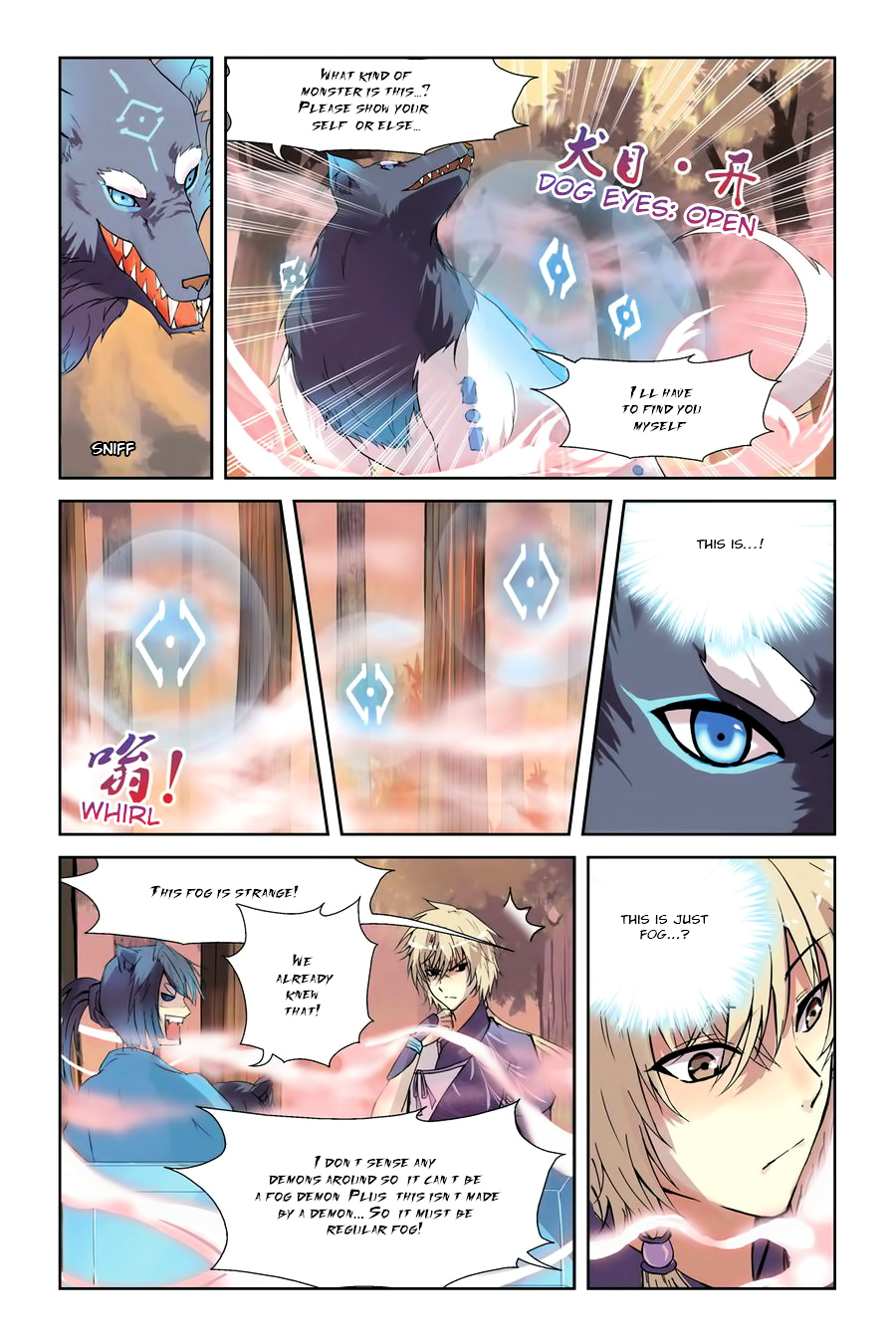 Tian Xing Yi Shi Chapter 2 page 11 - Chapter 2 : Dog Demon - Fire-Cat Demon