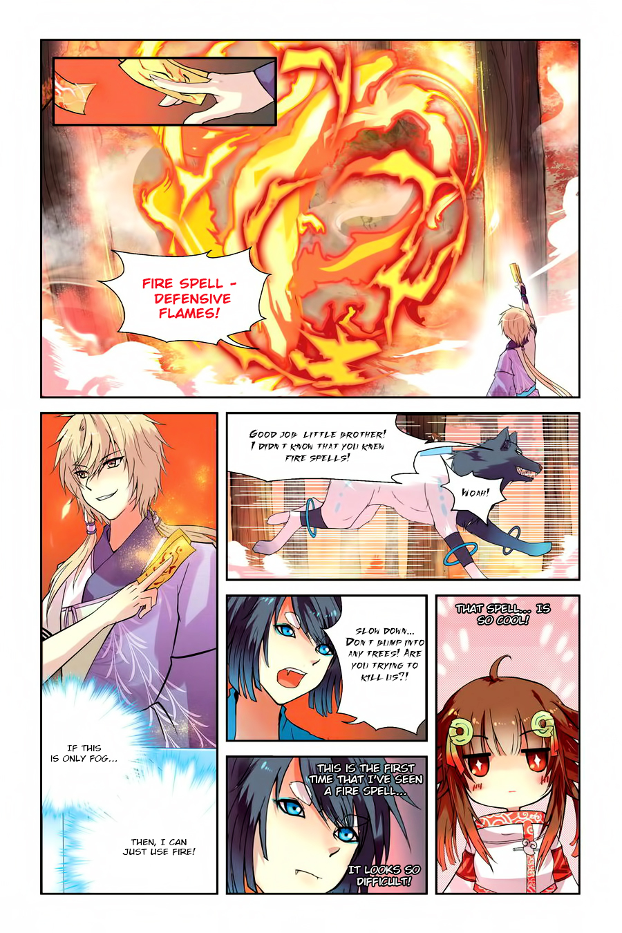 Tian Xing Yi Shi Chapter 2 page 13 - Chapter 2 : Dog Demon - Fire-Cat Demon