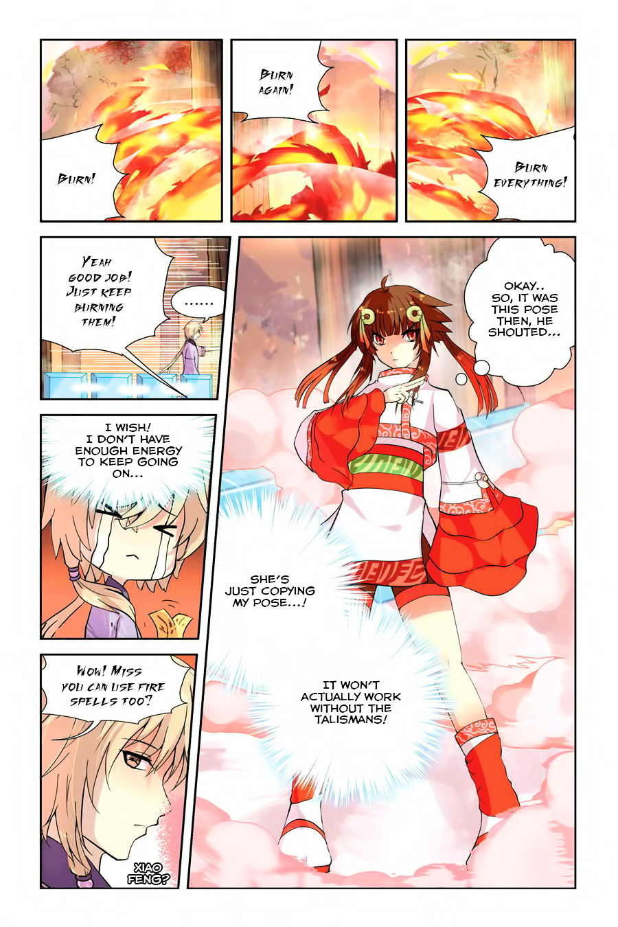 Tian Xing Yi Shi Chapter 2 page 14 - Chapter 2 : Dog Demon - Fire-Cat Demon
