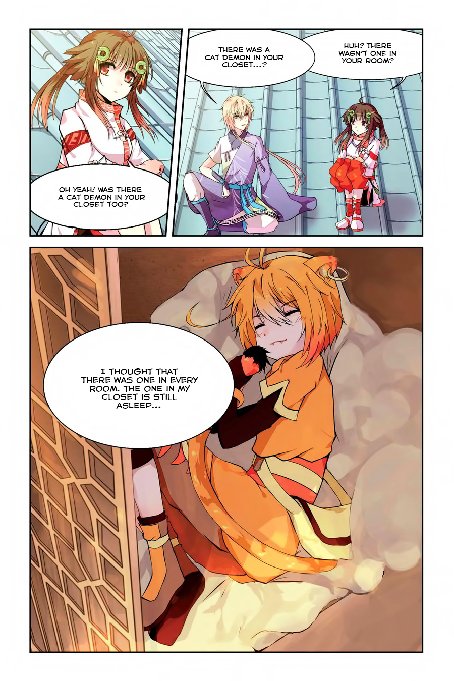 Tian Xing Yi Shi Chapter 2 page 21 - Chapter 2 : Dog Demon - Fire-Cat Demon