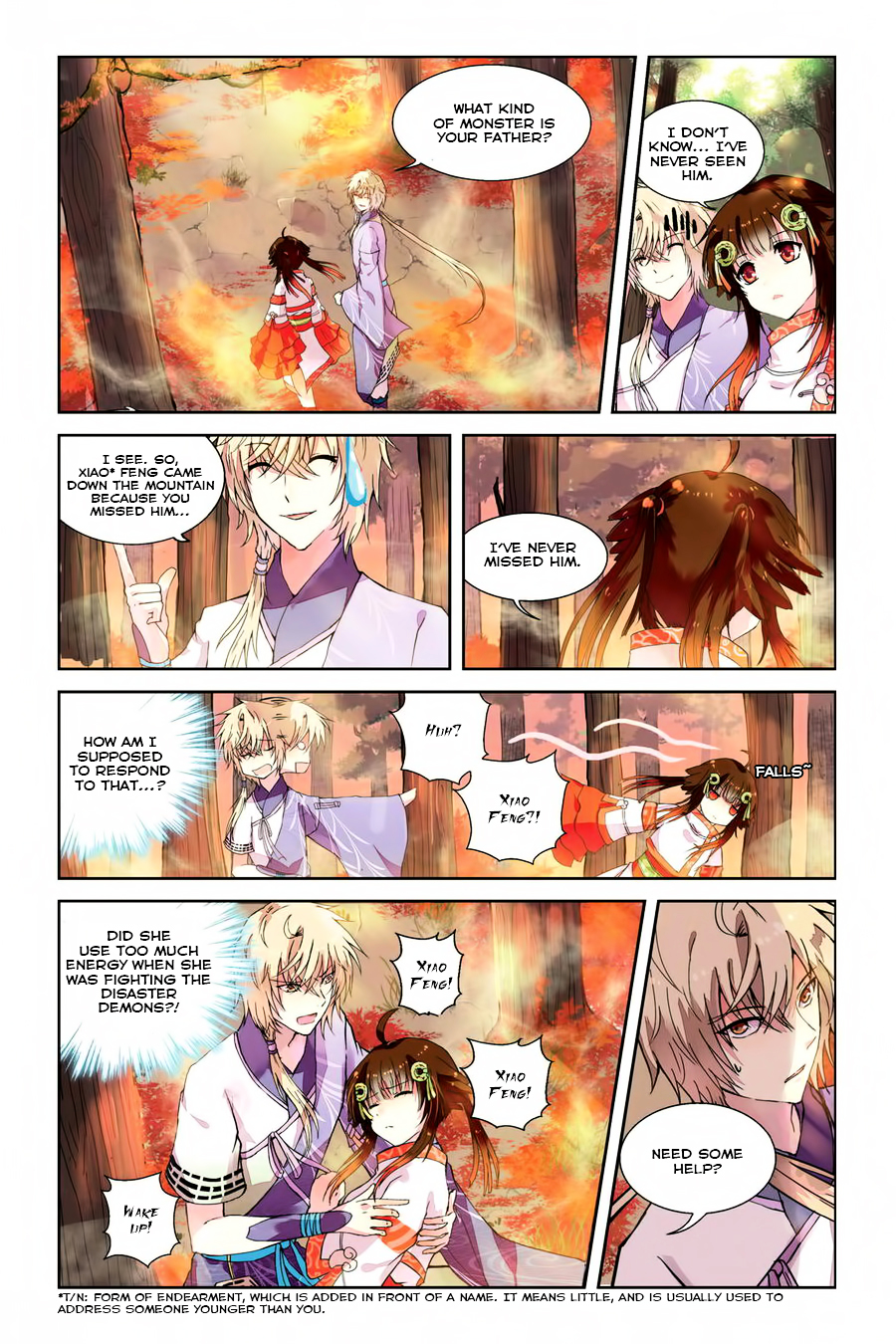 Tian Xing Yi Shi Chapter 2 page 3 - Chapter 2 : Dog Demon - Fire-Cat Demon