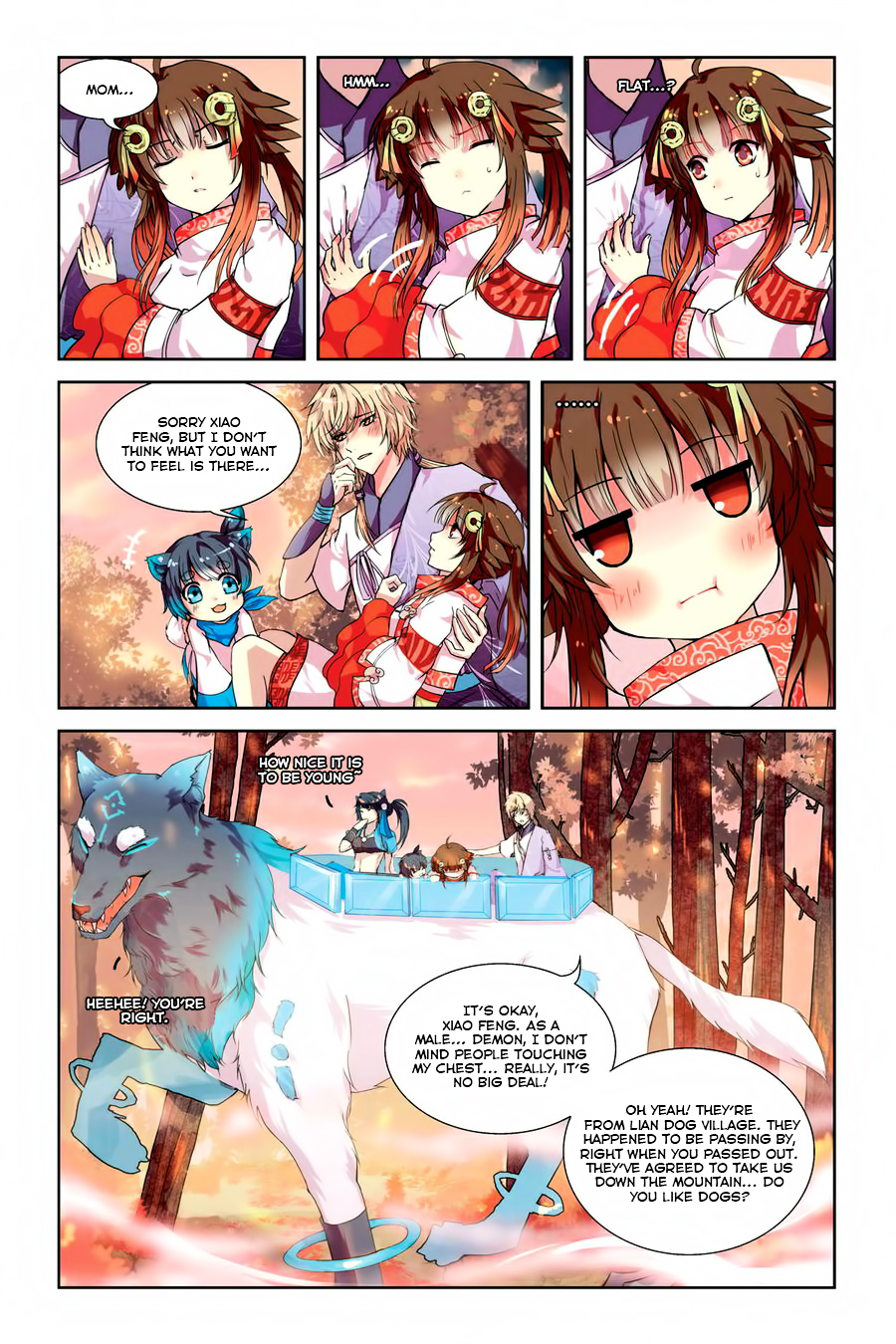 Tian Xing Yi Shi Chapter 2 page 6 - Chapter 2 : Dog Demon - Fire-Cat Demon
