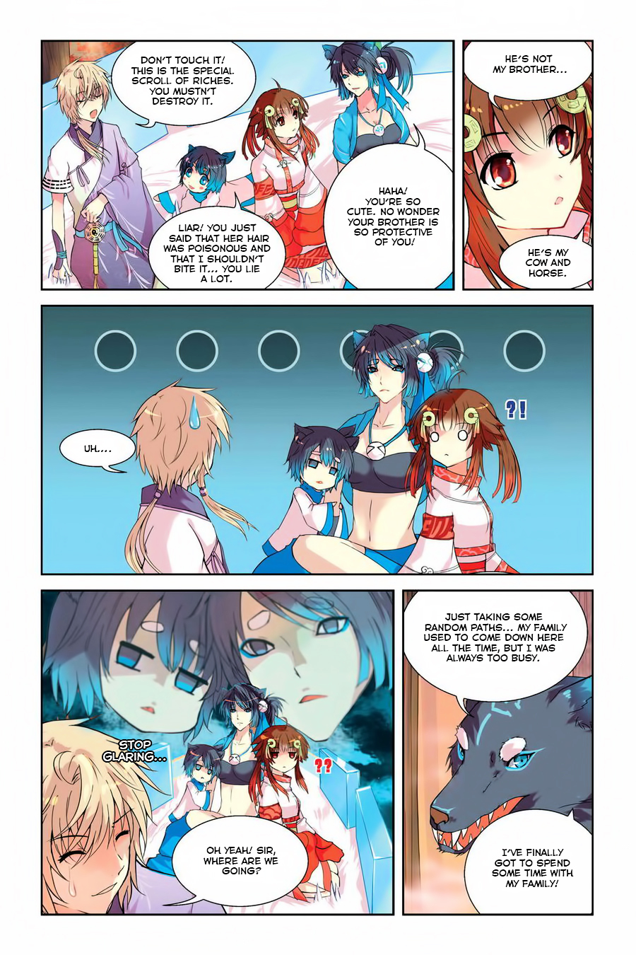 Tian Xing Yi Shi Chapter 2 page 7 - Chapter 2 : Dog Demon - Fire-Cat Demon
