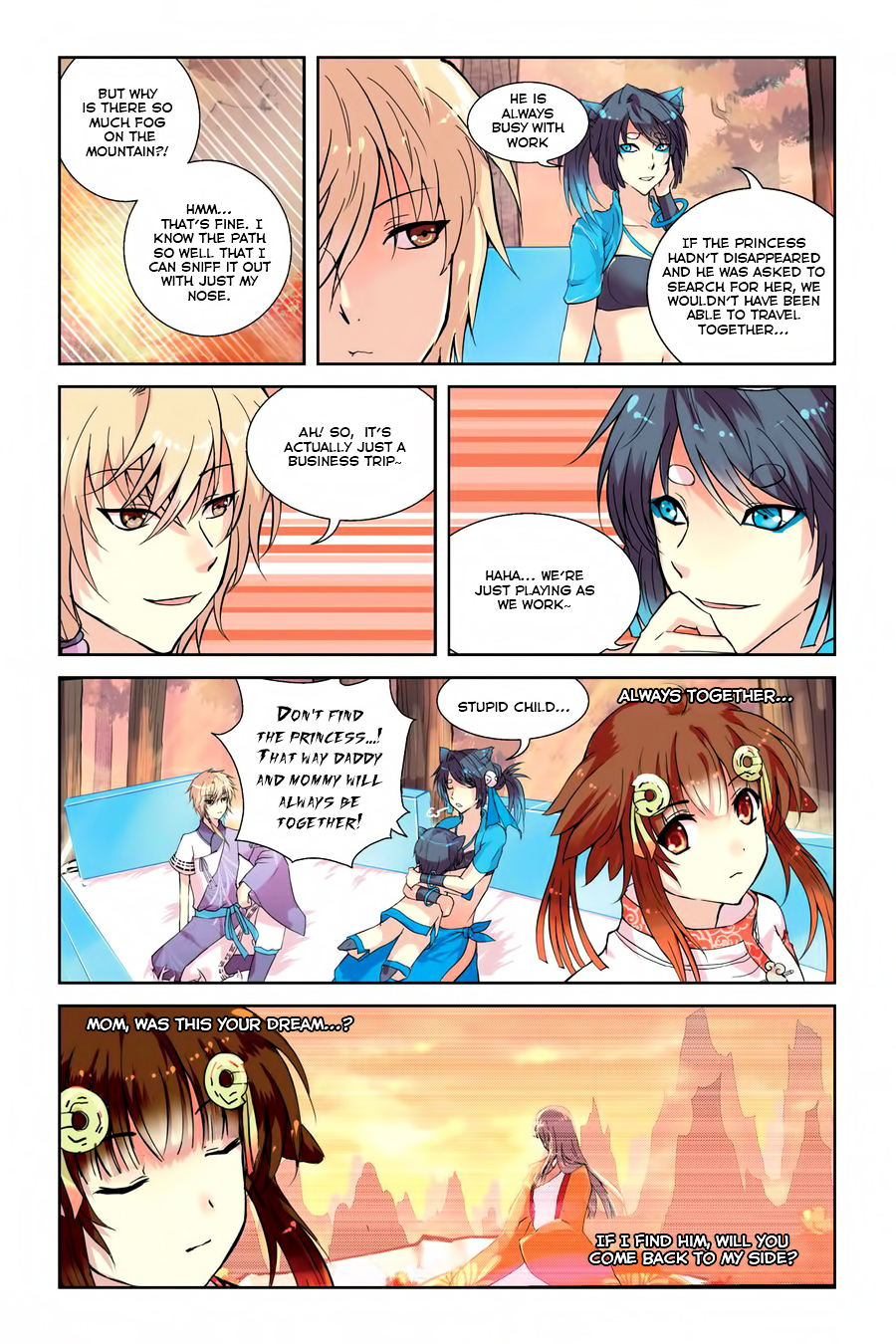 Tian Xing Yi Shi Chapter 2 page 8 - Chapter 2 : Dog Demon - Fire-Cat Demon