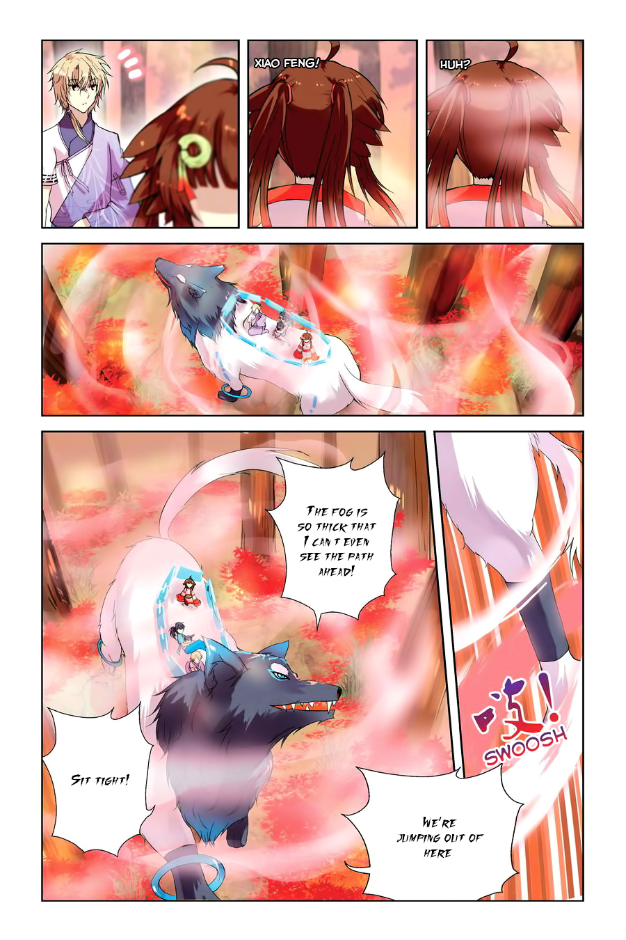 Tian Xing Yi Shi Chapter 2 page 9 - Chapter 2 : Dog Demon - Fire-Cat Demon