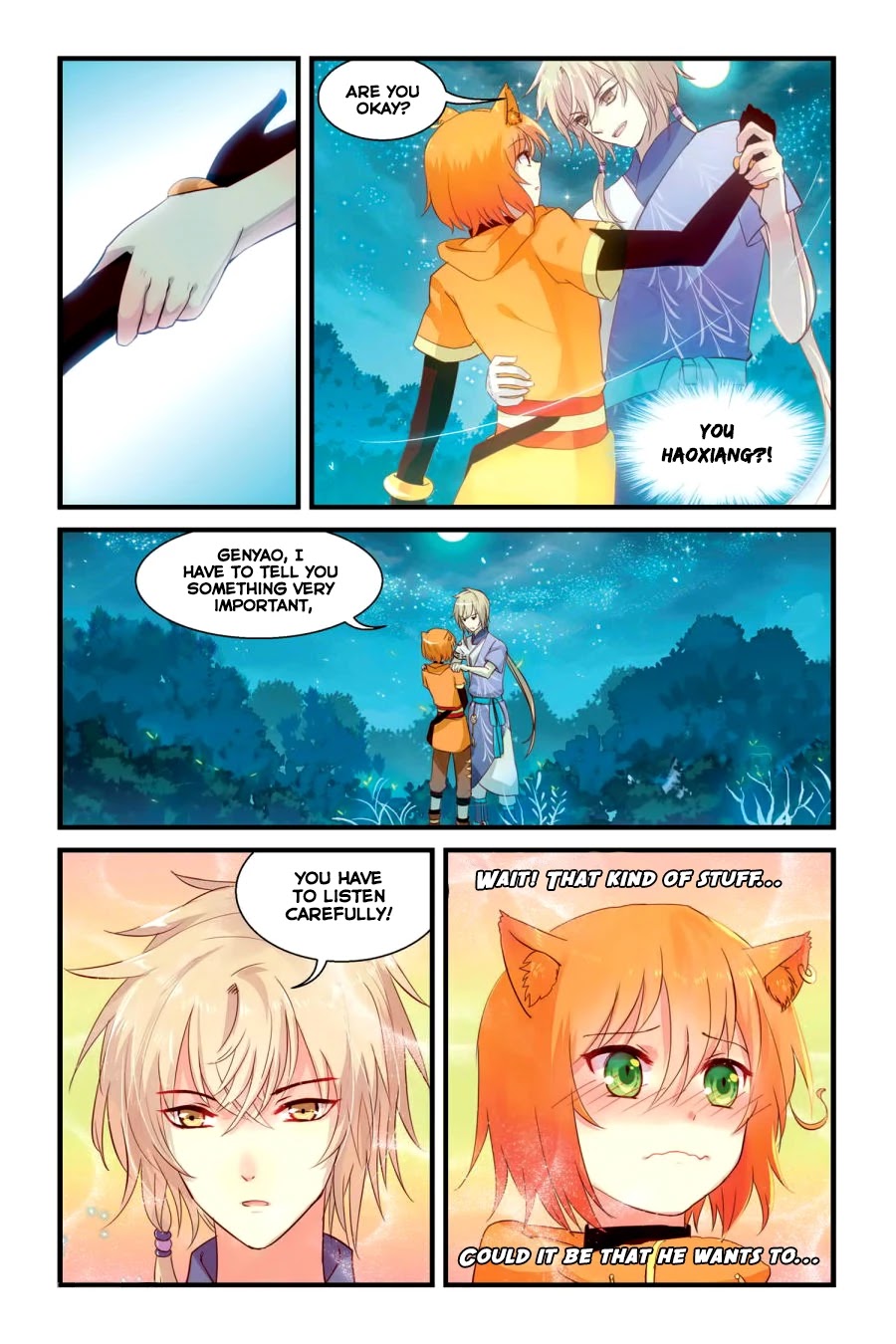 Tian Xing Yi Shi Chapter 9 page 11 - Chapter 9: The golden twin flowers