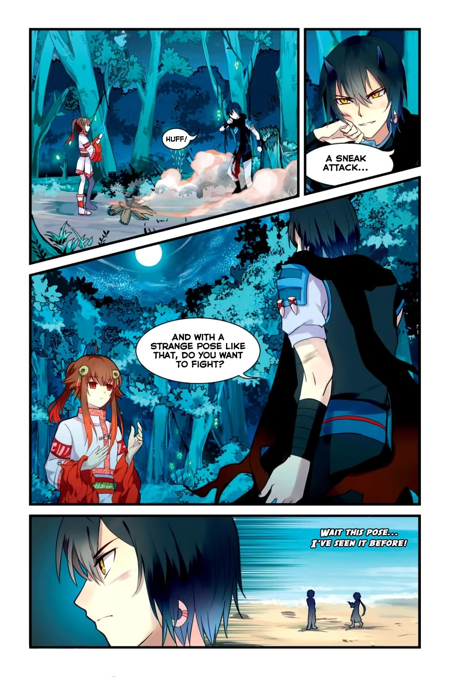 Tian Xing Yi Shi Chapter 9 page 12 - Chapter 9: The golden twin flowers