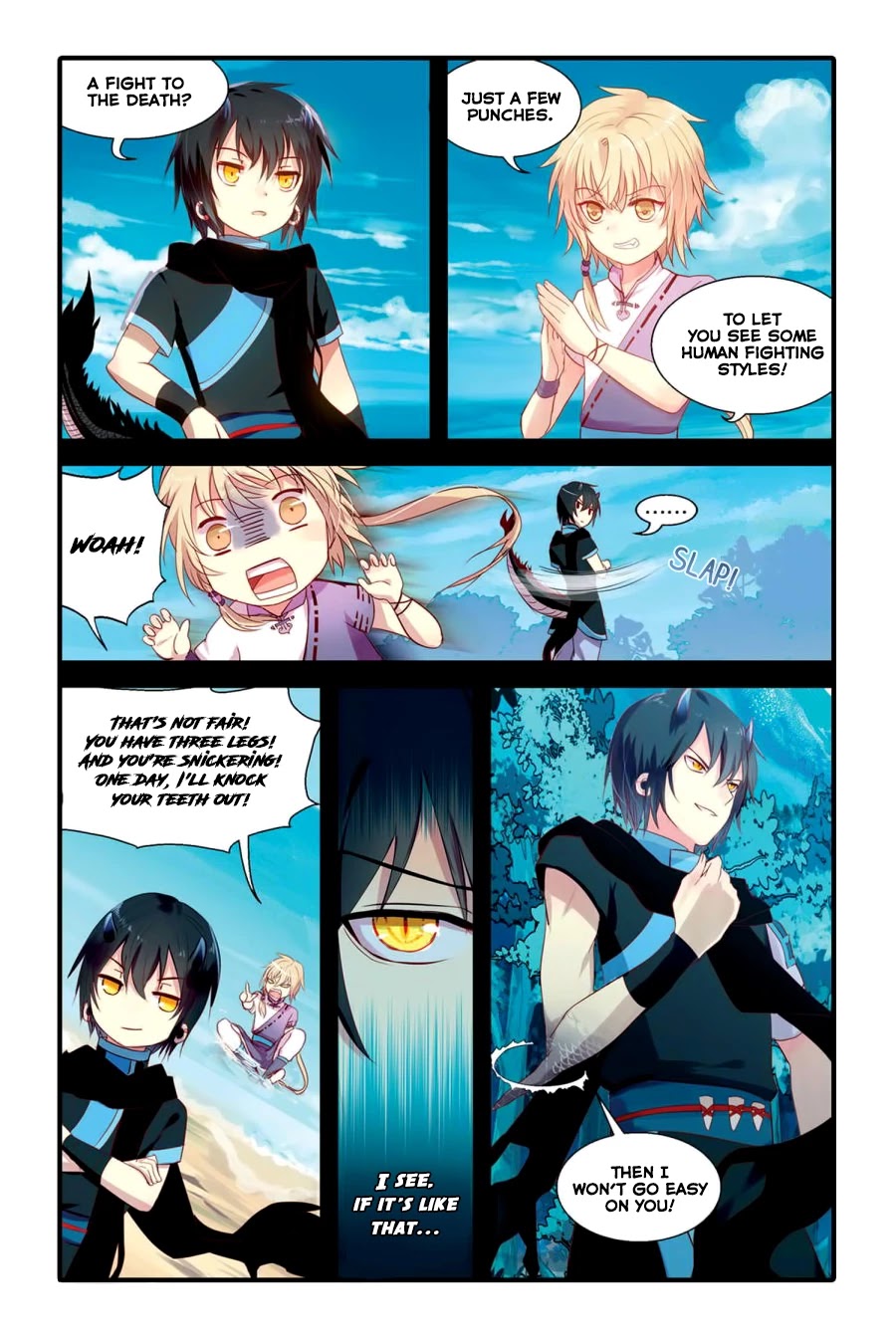 Tian Xing Yi Shi Chapter 9 page 13 - Chapter 9: The golden twin flowers