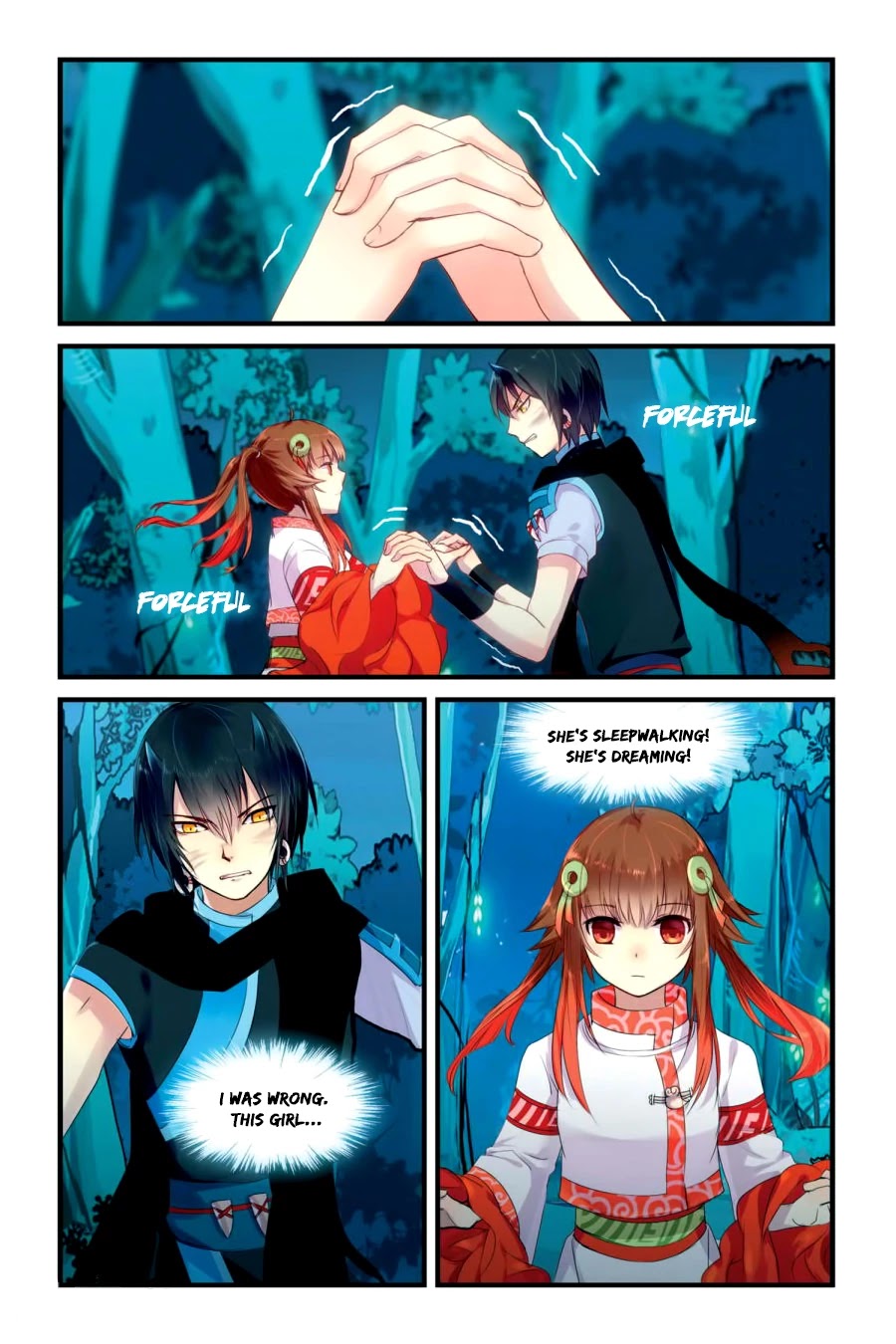 Tian Xing Yi Shi Chapter 9 page 17 - Chapter 9: The golden twin flowers