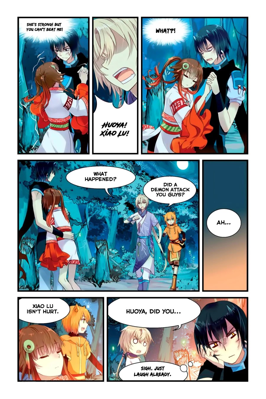 Tian Xing Yi Shi Chapter 9 page 18 - Chapter 9: The golden twin flowers