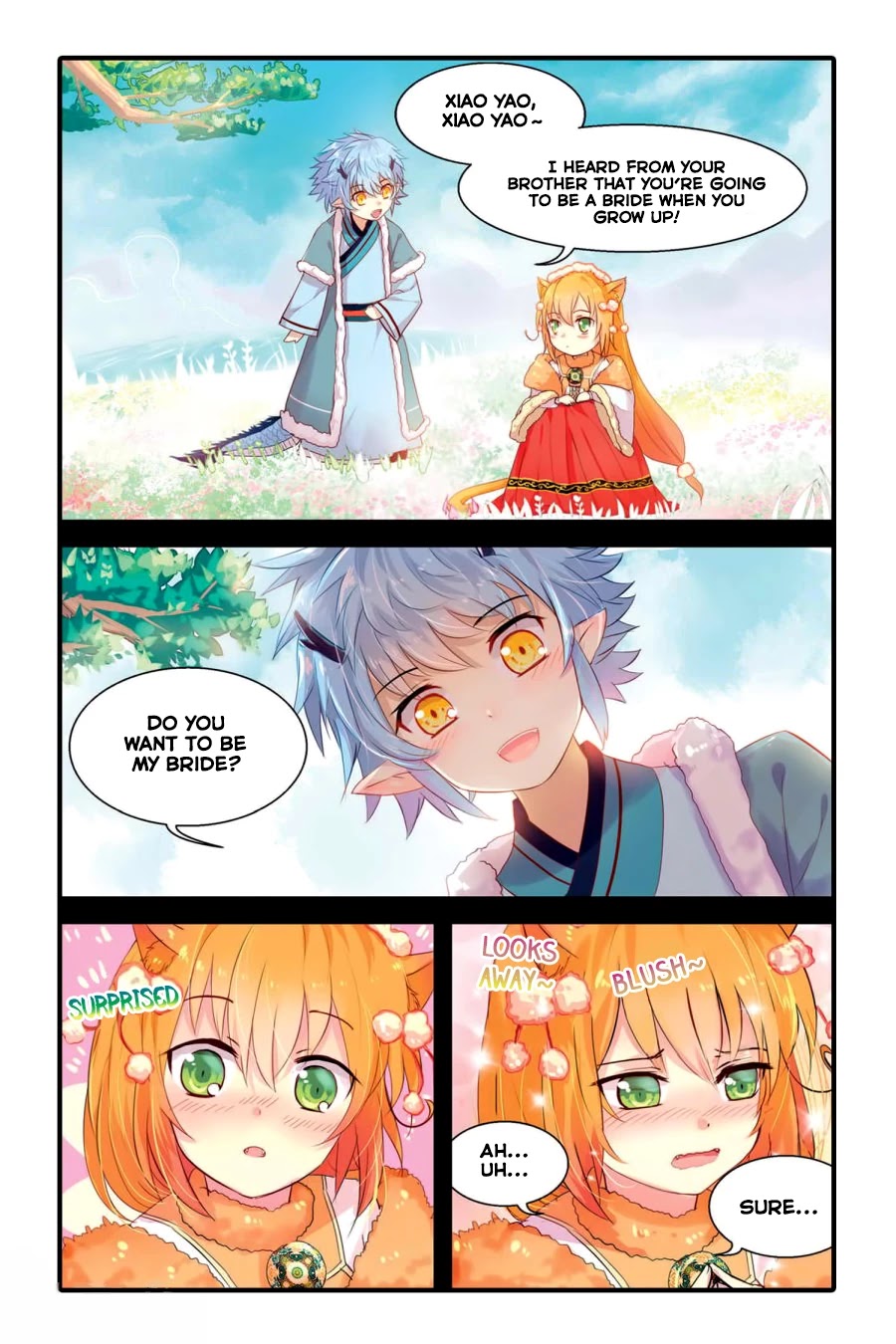 Tian Xing Yi Shi Chapter 9 page 3 - Chapter 9: The golden twin flowers