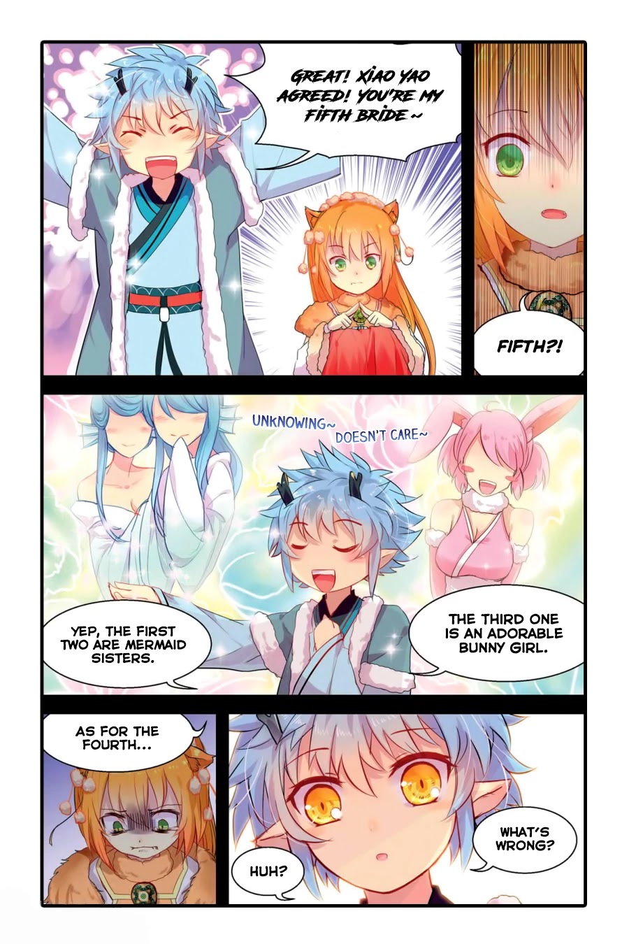 Tian Xing Yi Shi Chapter 9 page 4 - Chapter 9: The golden twin flowers