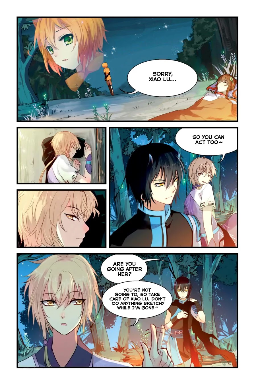 Tian Xing Yi Shi Chapter 9 page 7 - Chapter 9: The golden twin flowers