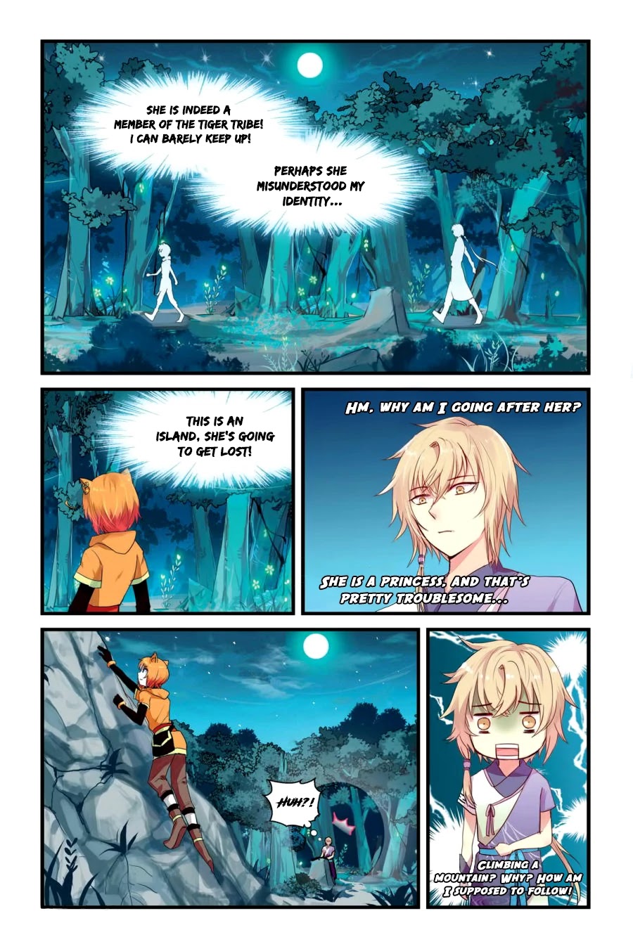 Tian Xing Yi Shi Chapter 9 page 9 - Chapter 9: The golden twin flowers
