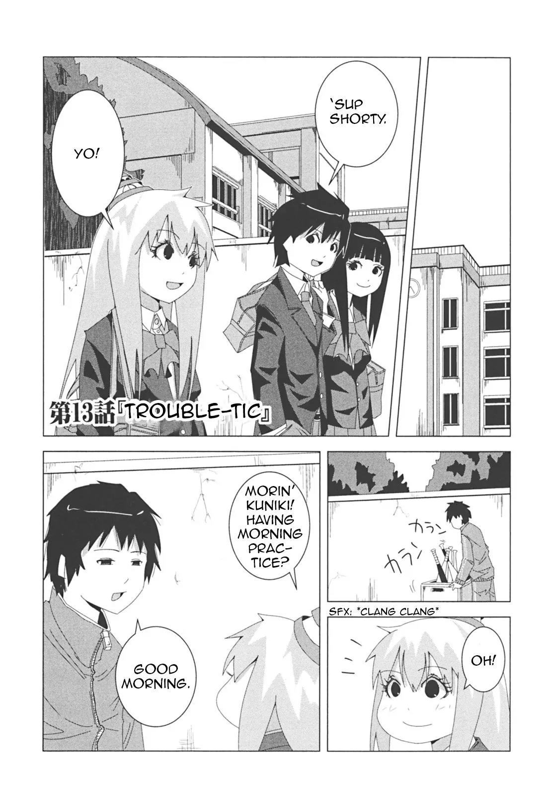 + Tic Neesan Chapter 13 page 1 - Chapter 13: Trouble-tic