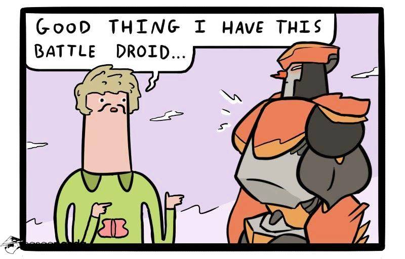 Tickle Town Chapter 4 page 5 - Chapter 4 : Battle Droid