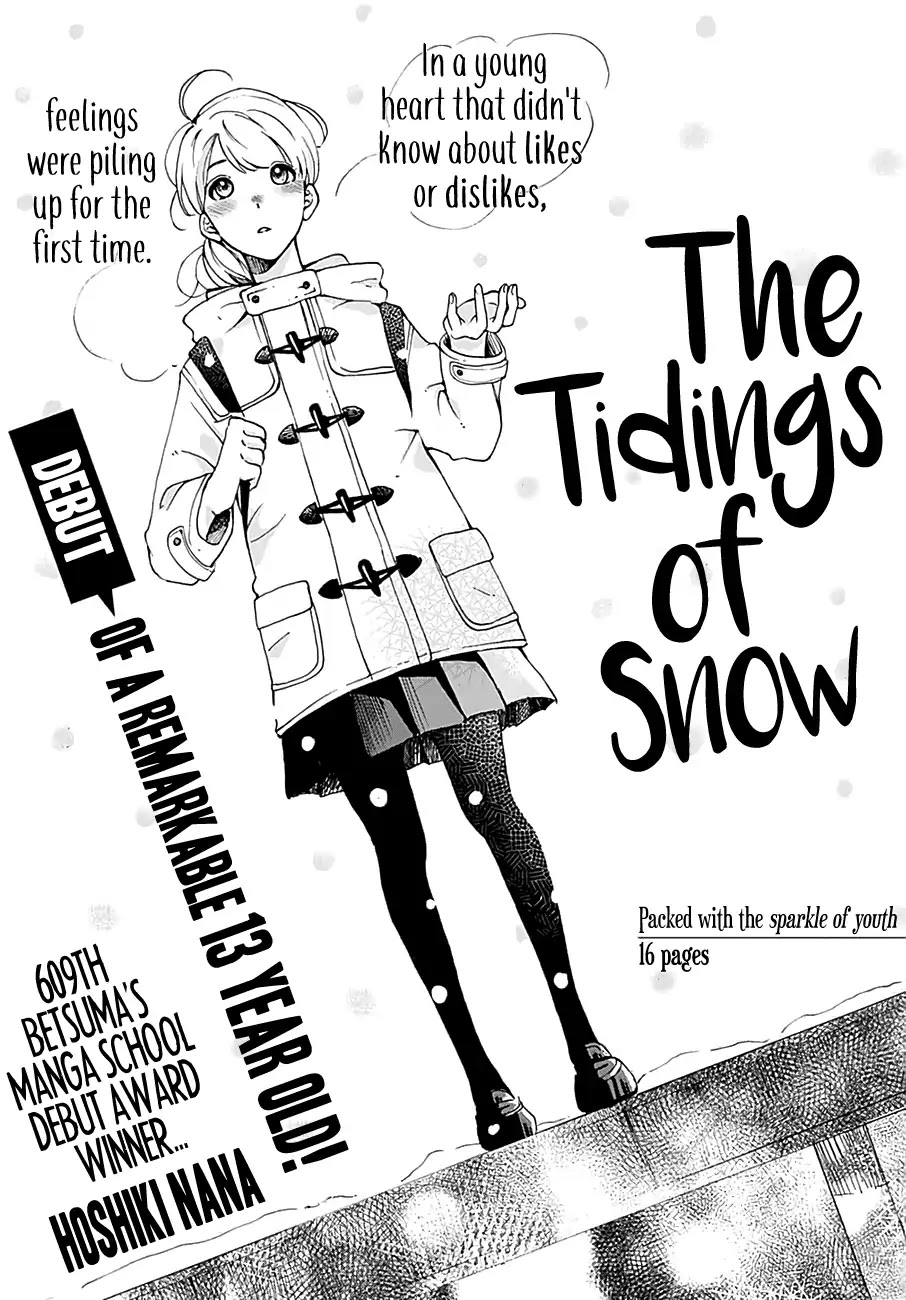 Tidings of Snow Chapter 0 page 1 - Chapter 0: Oneshot