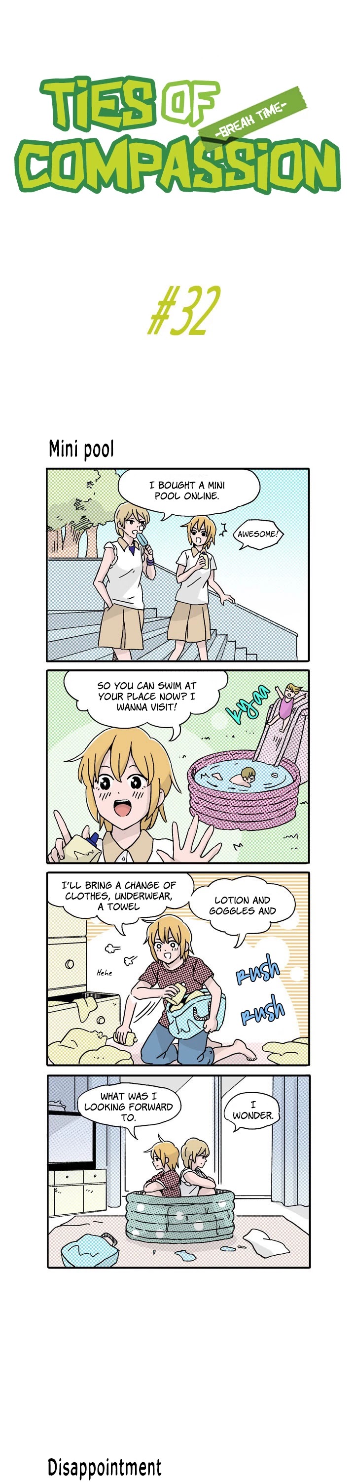 Ties of Compassion -Break Time- Chapter 32 page 1 - Chapter 32