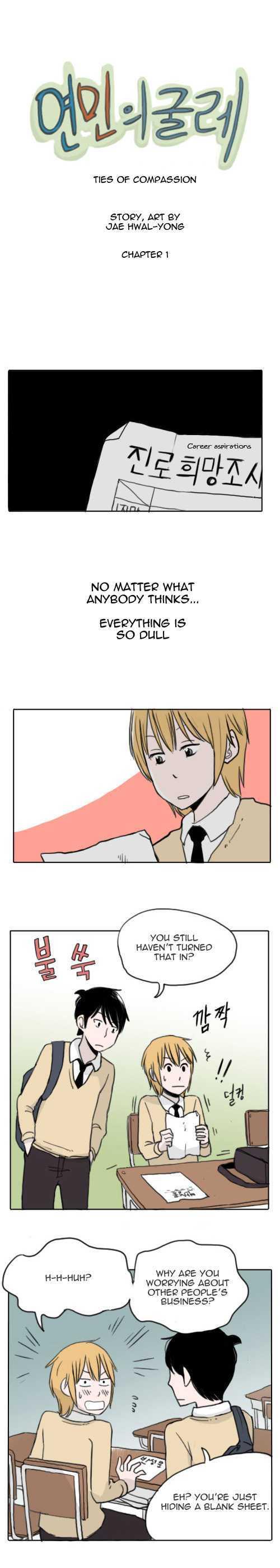 Ties of Compassion Chapter 1 page 1 - Chapter 1 : Chapter 1
