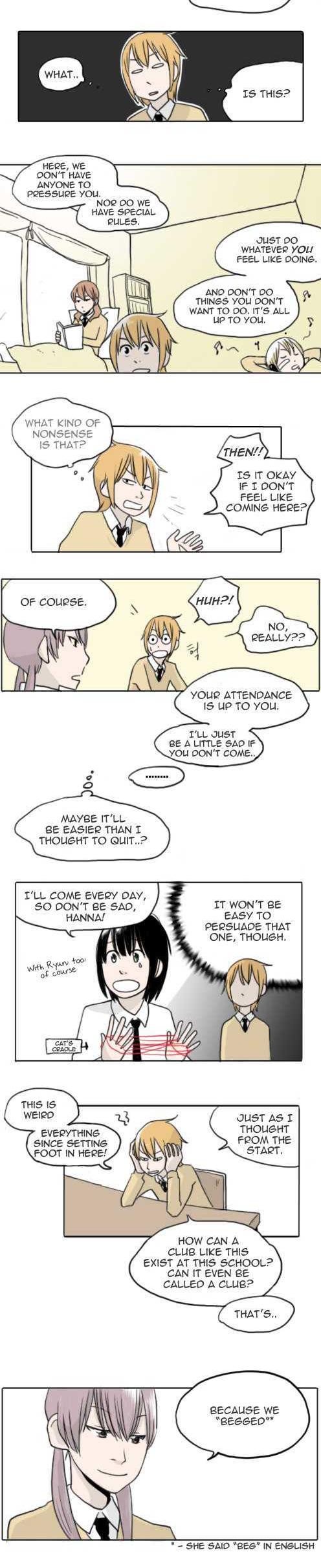 Ties of Compassion Chapter 11 page 6 - Chapter 11 : Mystery Club (?)