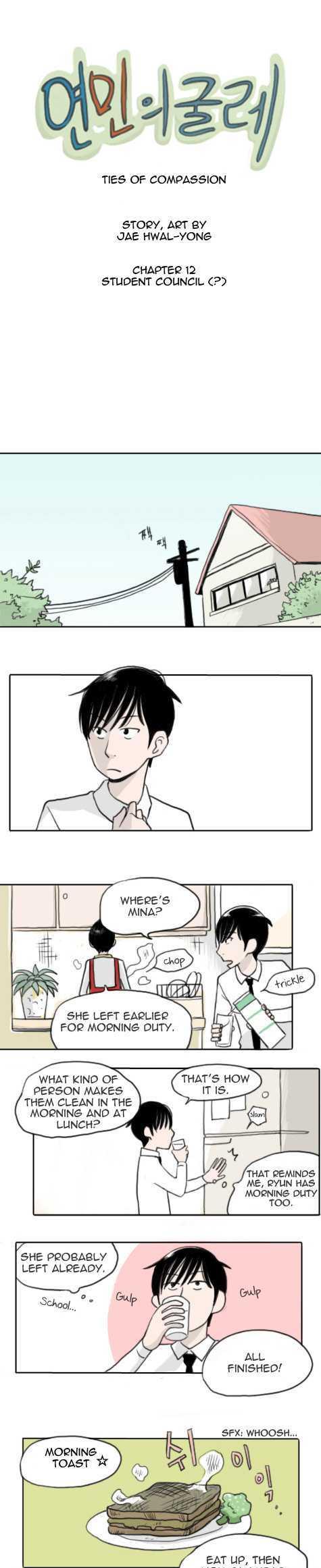 Ties of Compassion Chapter 12 page 1 - Chapter 12 : Student Council (?)