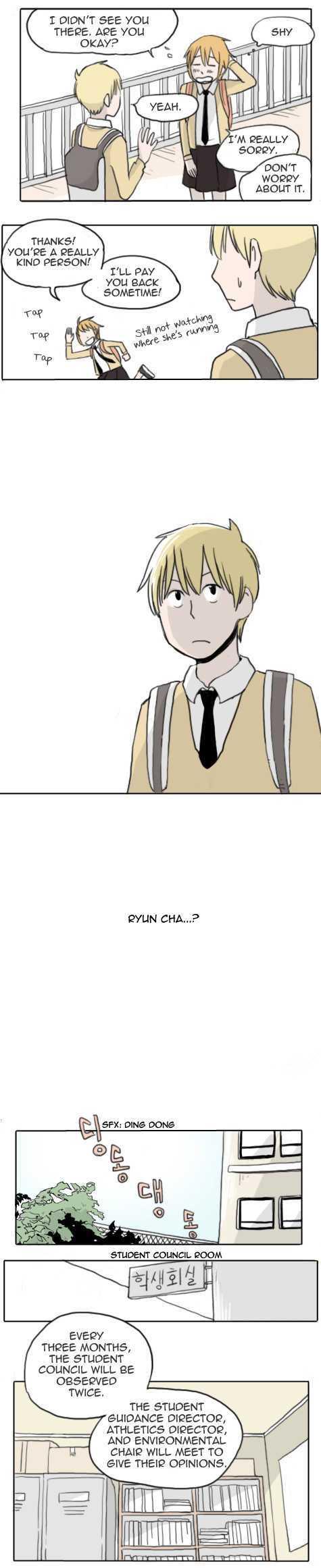 Ties of Compassion Chapter 12 page 5 - Chapter 12 : Student Council (?)