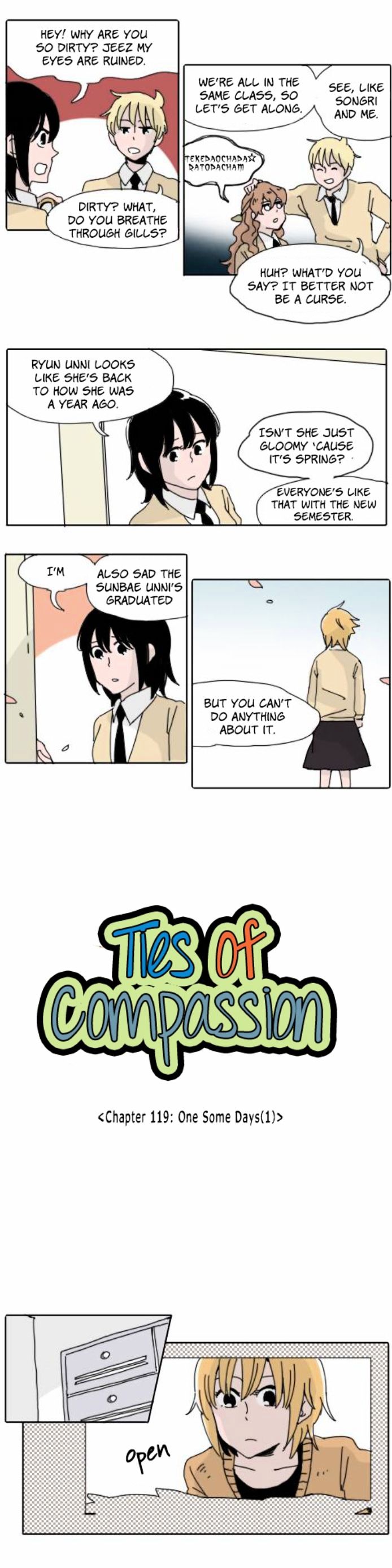 Ties of Compassion Chapter 139 page 4 - Chapter 139 : Chapter 119 (One Some Day (1))