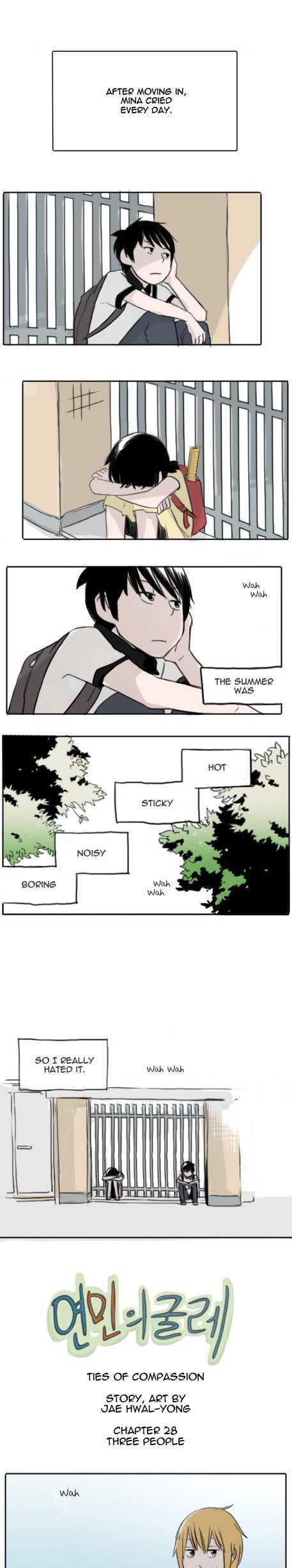 Ties of Compassion Chapter 28 page 1 - Chapter 28 : Three people
