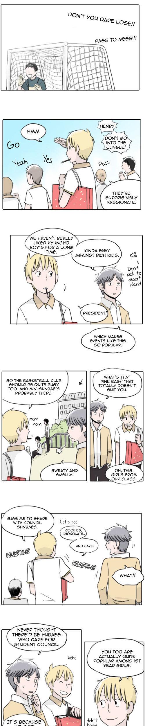 Ties of Compassion Chapter 38 page 3 - Chapter 38 : Awkward Boy
