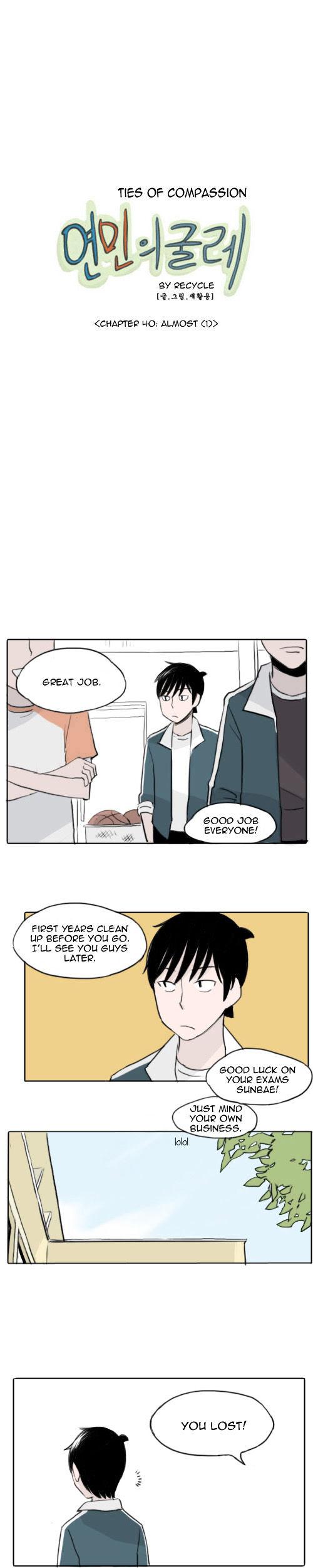 Ties of Compassion Chapter 40 page 1 - Chapter 40 : Almost (1)