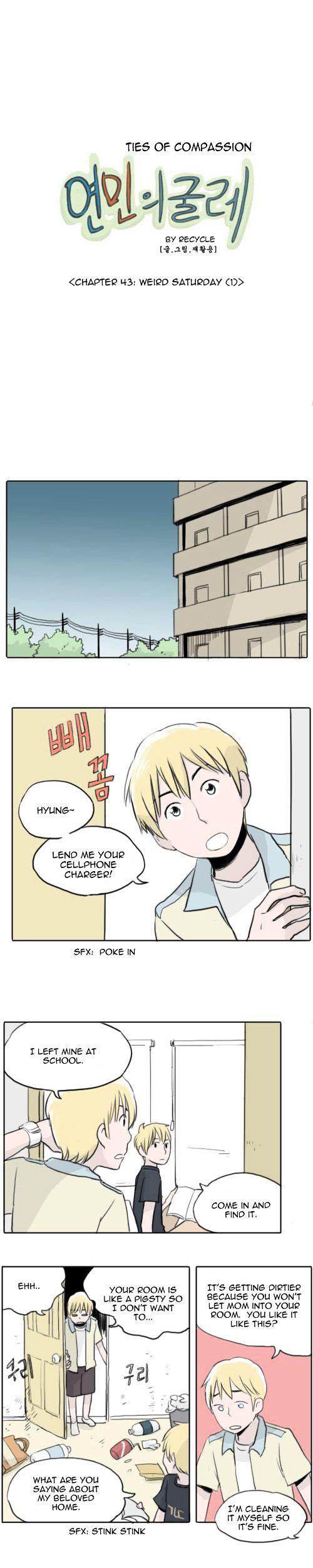 Ties of Compassion Chapter 43 page 1 - Chapter 43 : Weird Saturday (1)