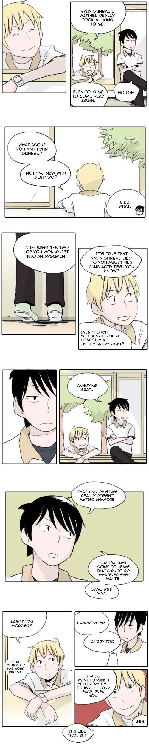 Ties of Compassion Chapter 47 page 8 - Chapter 47 : Ahn Min's Thoughts