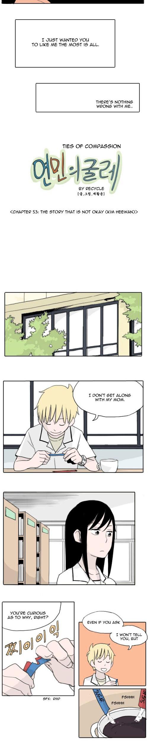 Ties of Compassion Chapter 53 page 2 - Chapter 53 : The Story That is Not Okay (Kim Heewan)