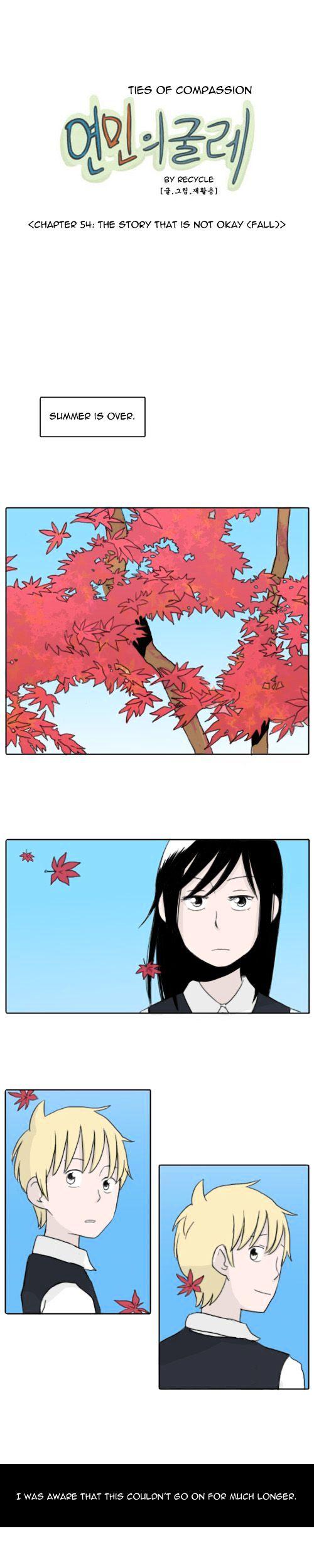 Ties of Compassion Chapter 54 page 1 - Chapter 54 : The Story That is Not Okay (Fall)