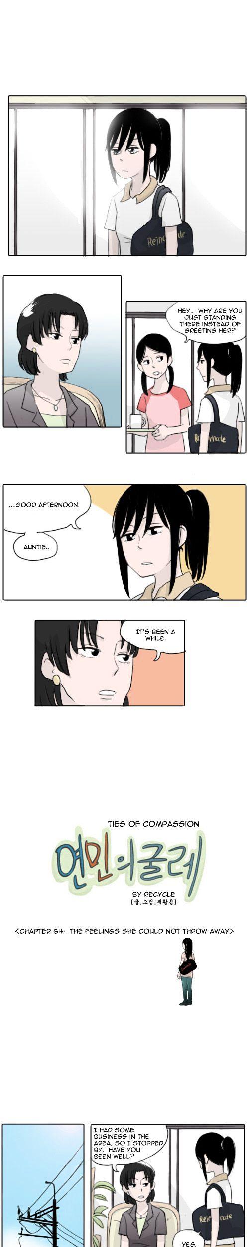 Ties of Compassion Chapter 64 page 1 - Chapter 64 : The Feelings She Could Not Throw Away