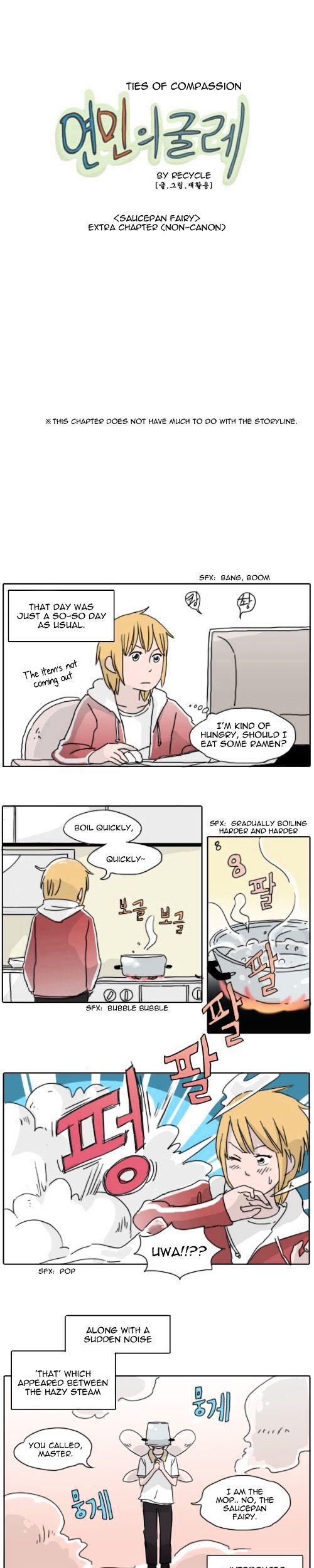 Ties of Compassion Chapter 66.5 page 1 - Chapter 66.5 : Saucepan Fairy